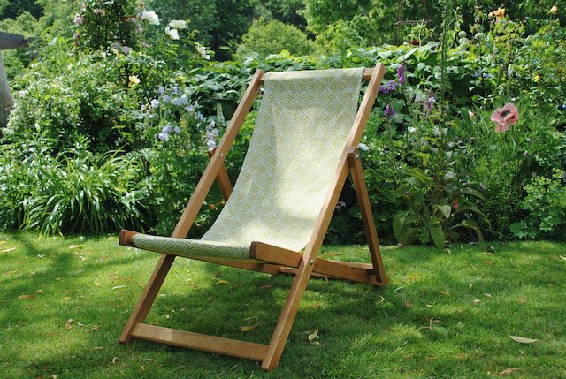 Beautiful classic deckchair
